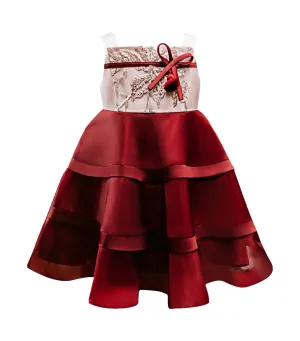 Precious Poppy Dress Red