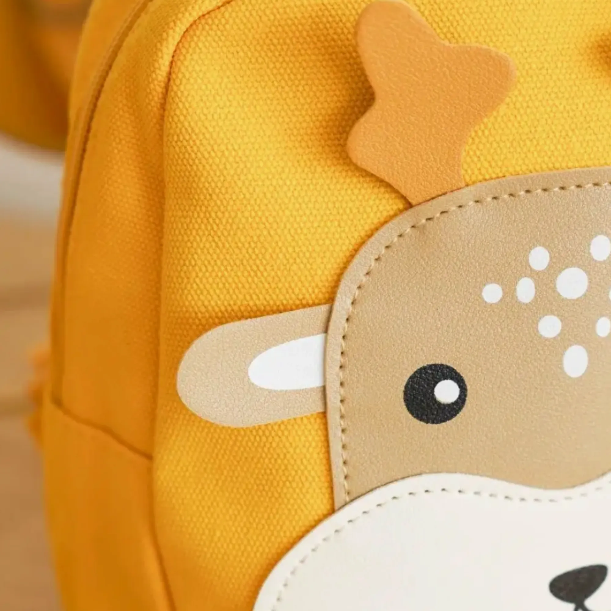 Preschool Children's Deer Backpack - Yellow