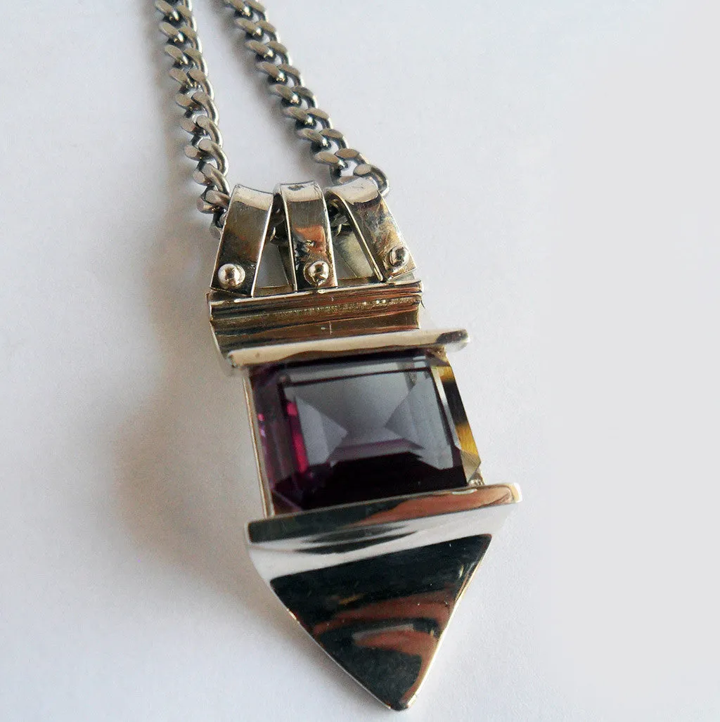 Purple Alexandrite Pendant