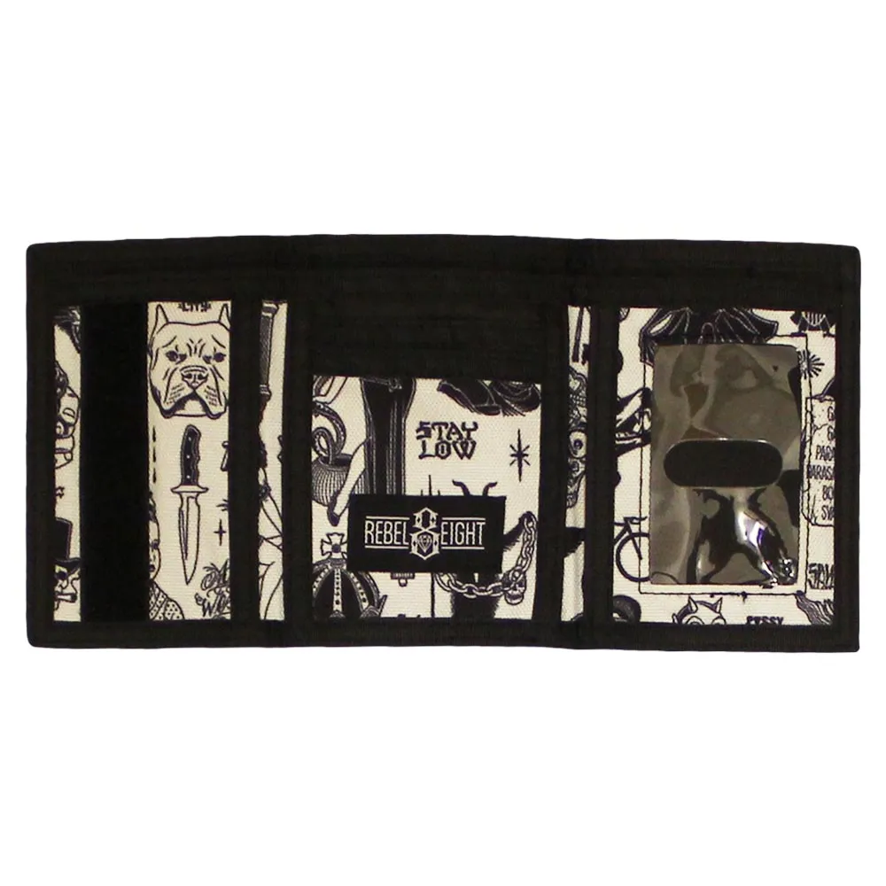 Rebel8 Giant Flash Wallet Black