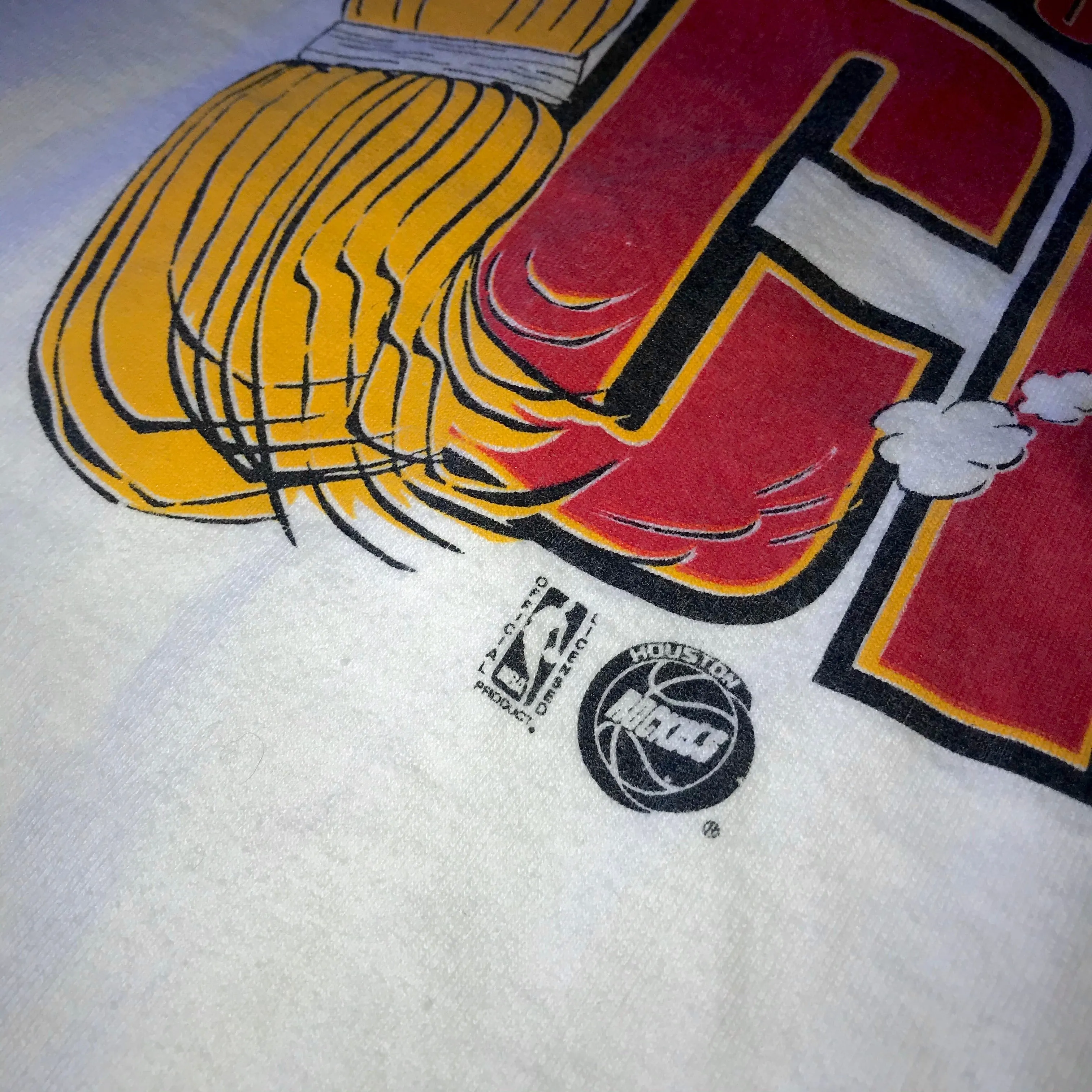 Rockets 1995 World Champions “Sweep City” Tee (White)