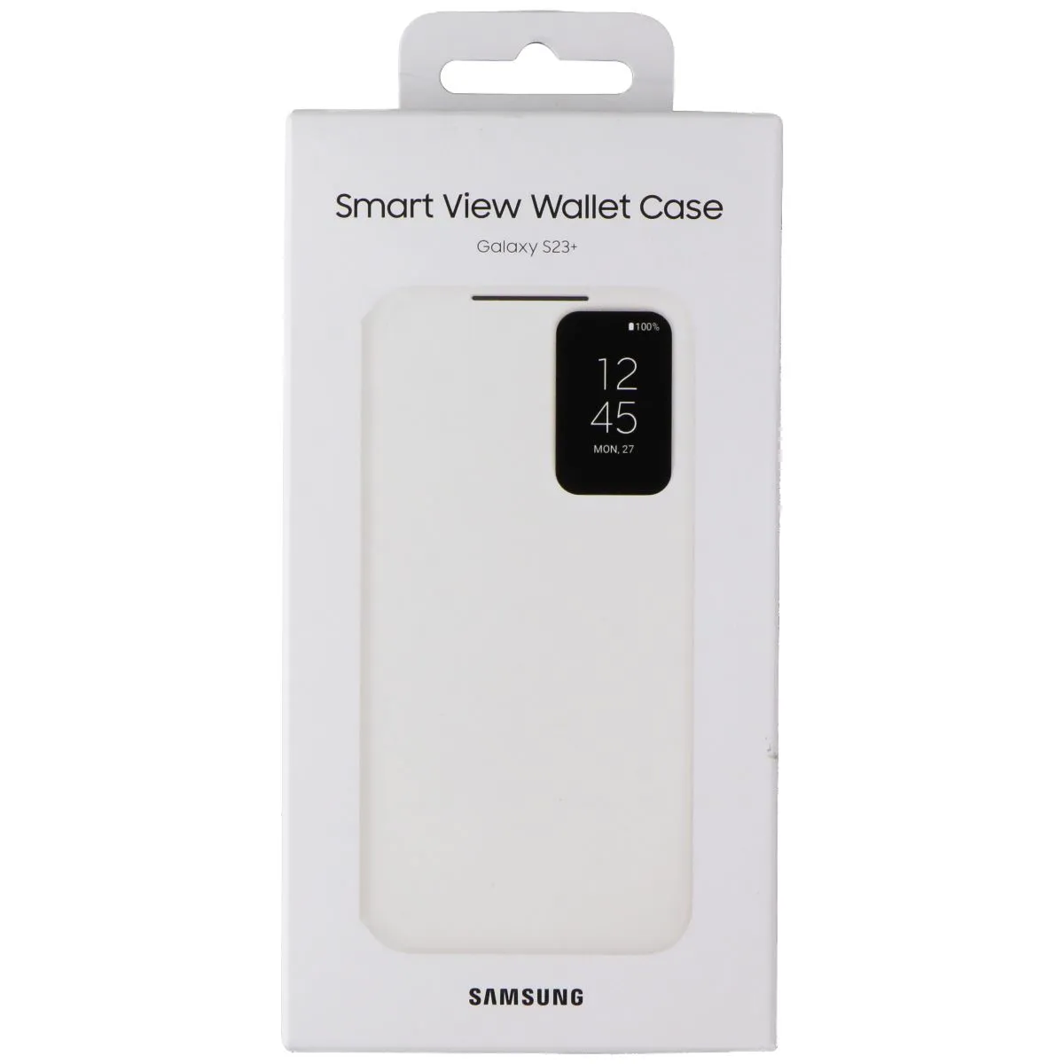 Samsung Smart View Wallet Case for Galaxy S23  (Plus) - Cream