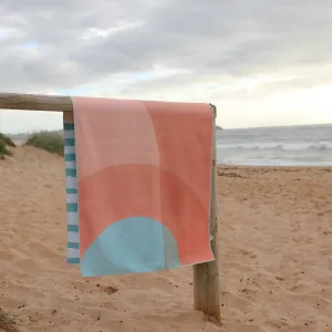 Sand Free Beach Towel - Coral Reef