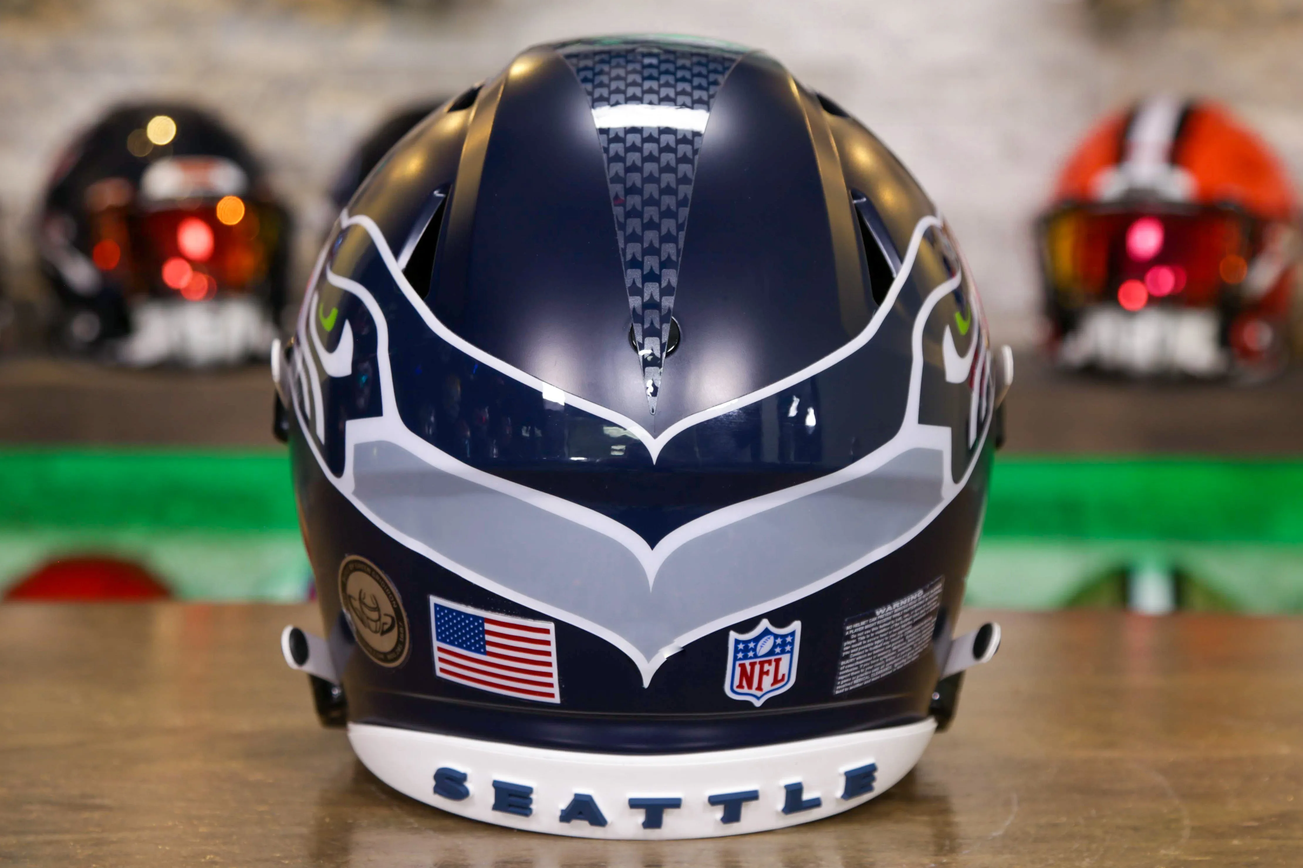 Seattle Seahawks Riddell SpeedFlex Helmet - GG Edition 00375