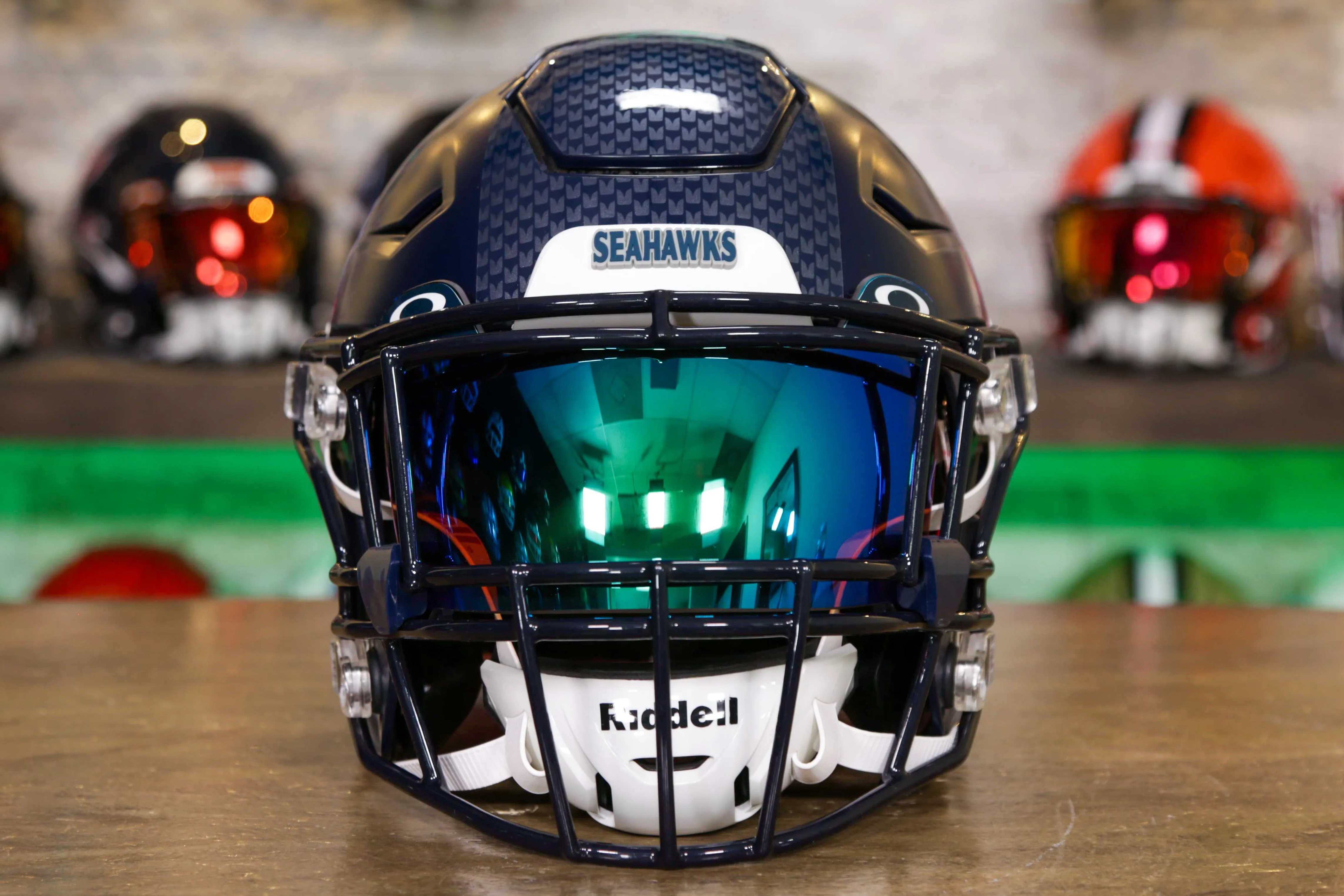 Seattle Seahawks Riddell SpeedFlex Helmet - GG Edition 00375