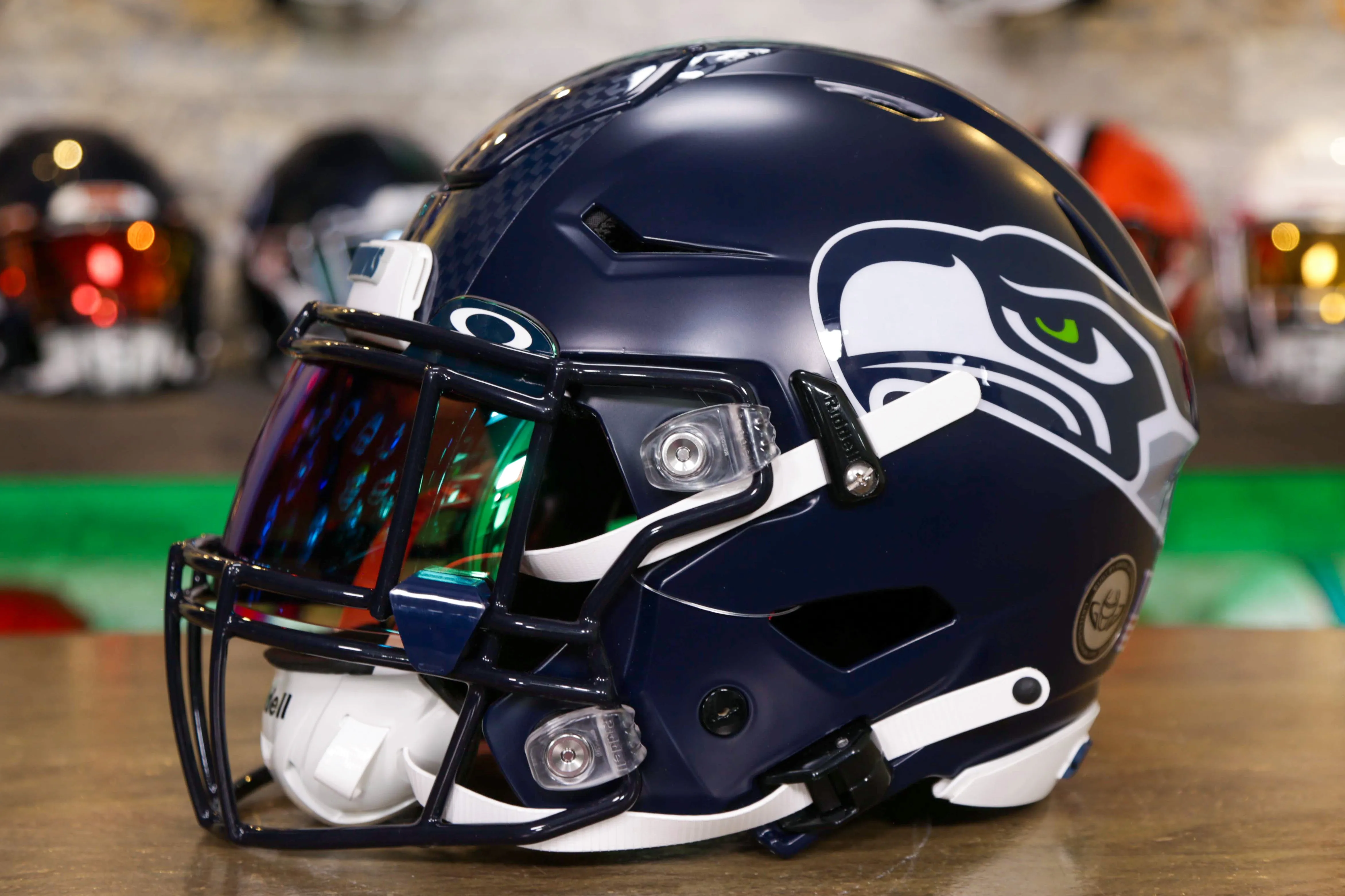 Seattle Seahawks Riddell SpeedFlex Helmet - GG Edition 00375