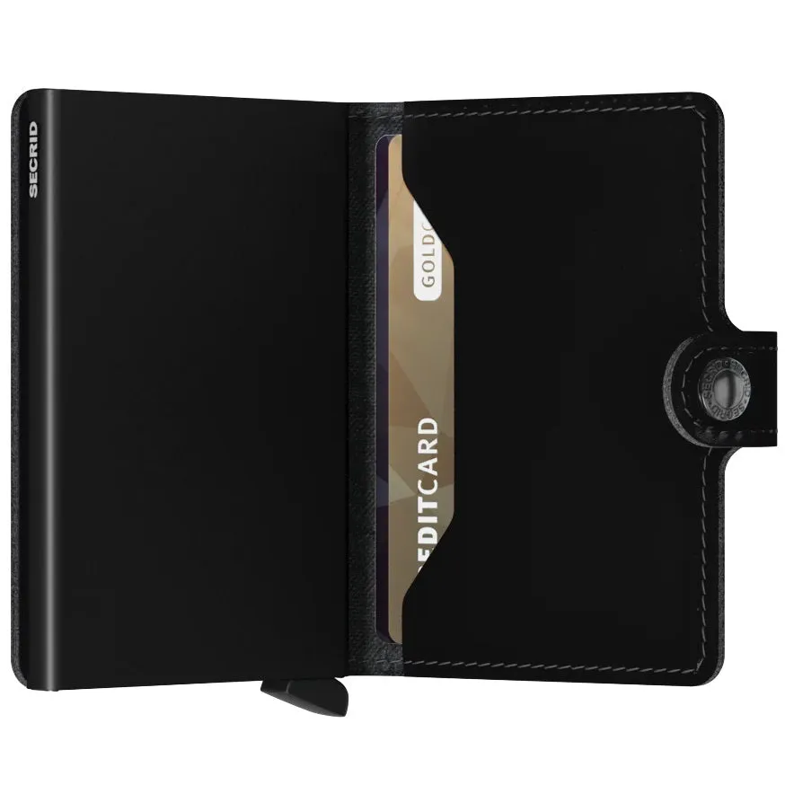 Secrid Miniwallet Matte Black-Black