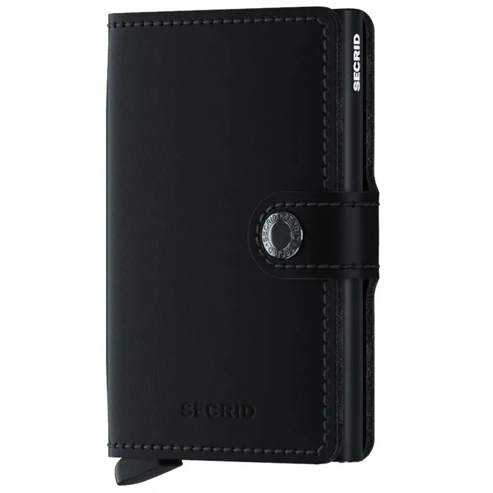 Secrid Miniwallet Matte Black-Black