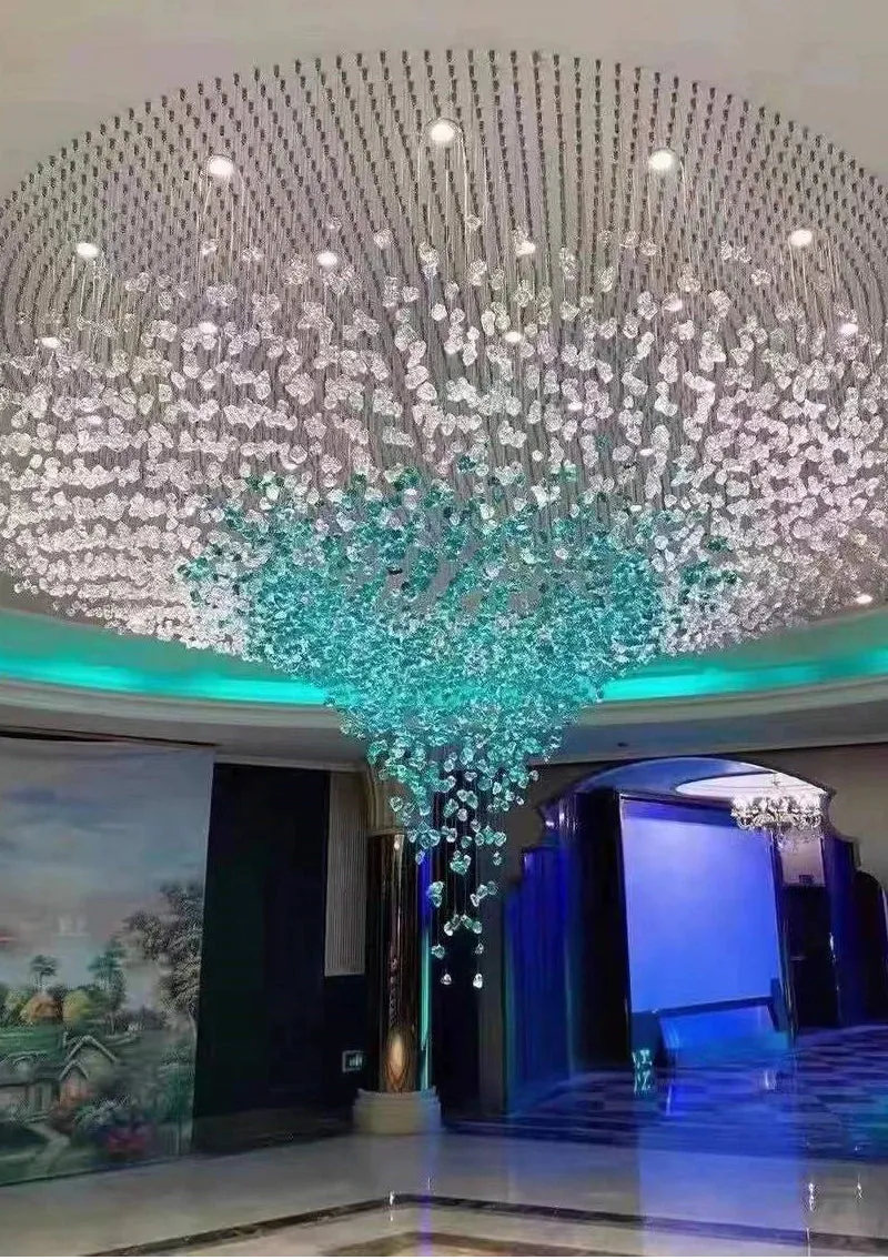 Semi-Precious Chandelier