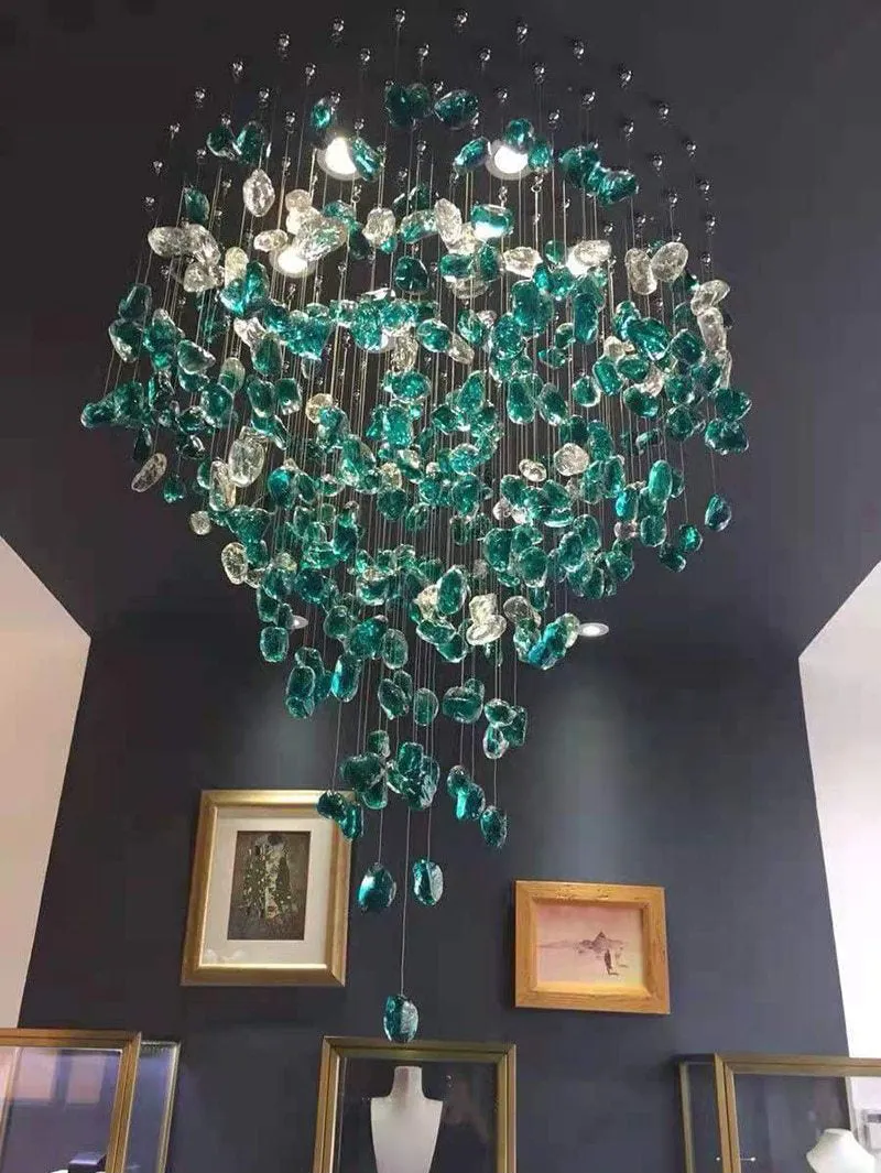 Semi-Precious Chandelier