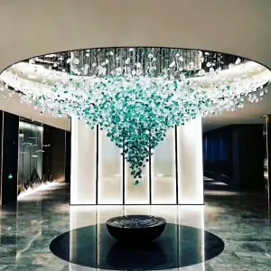 Semi-Precious Chandelier