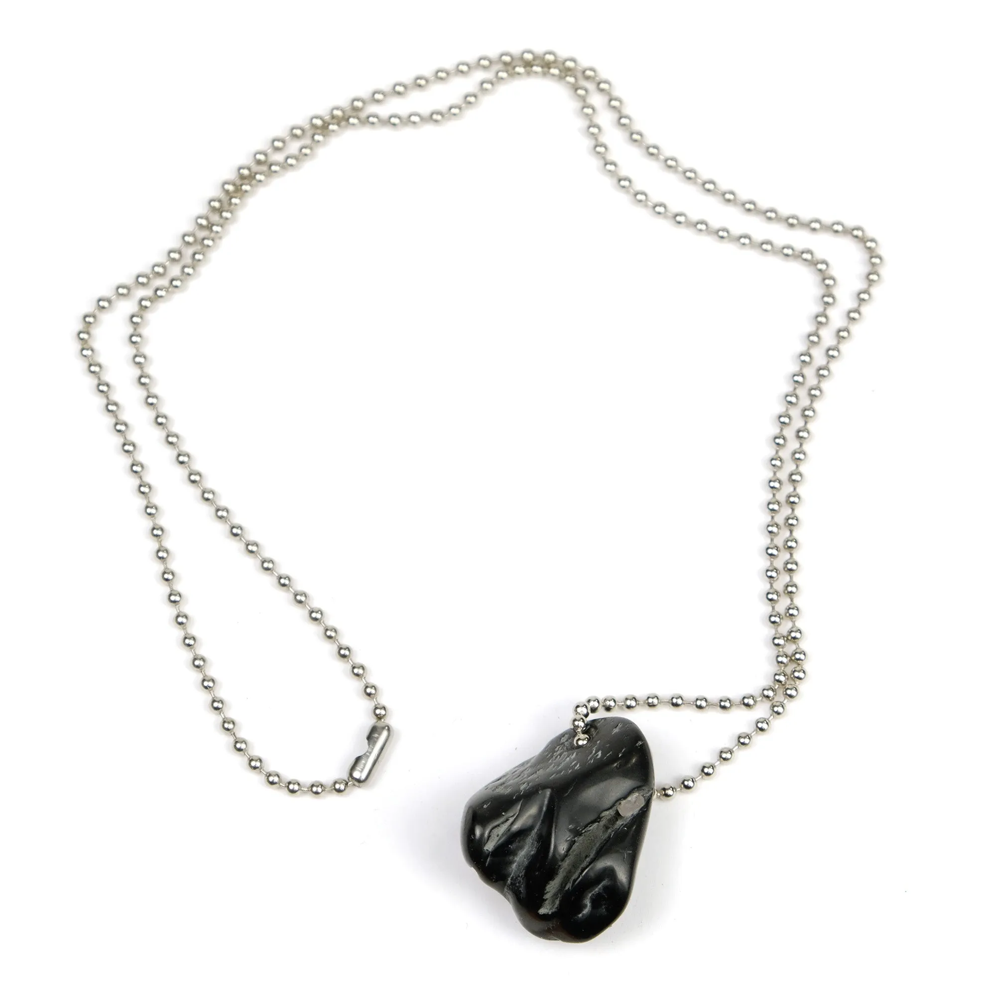 Shungite Ball Chain Necklace #2