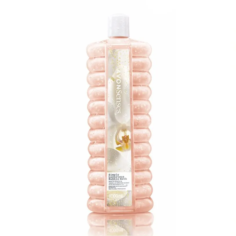 Simply Luxurious Peach Bubble Bath - 1 Litre