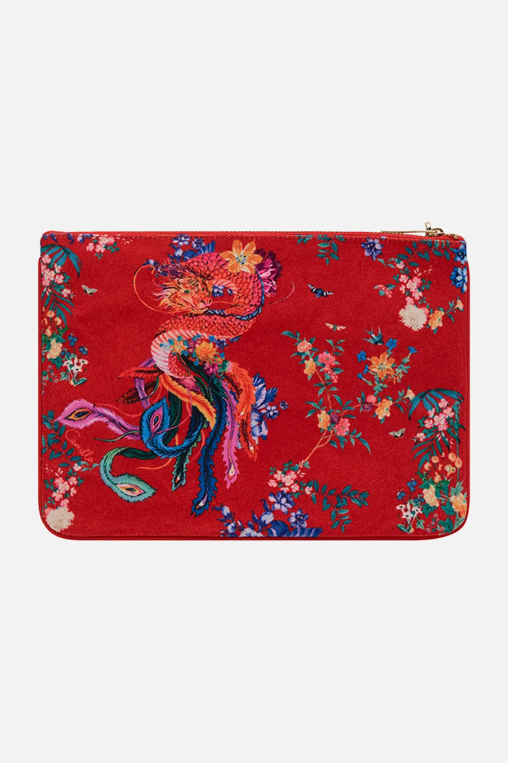 SMALL CANVAS CLUTCH THE SUMMER PALACE