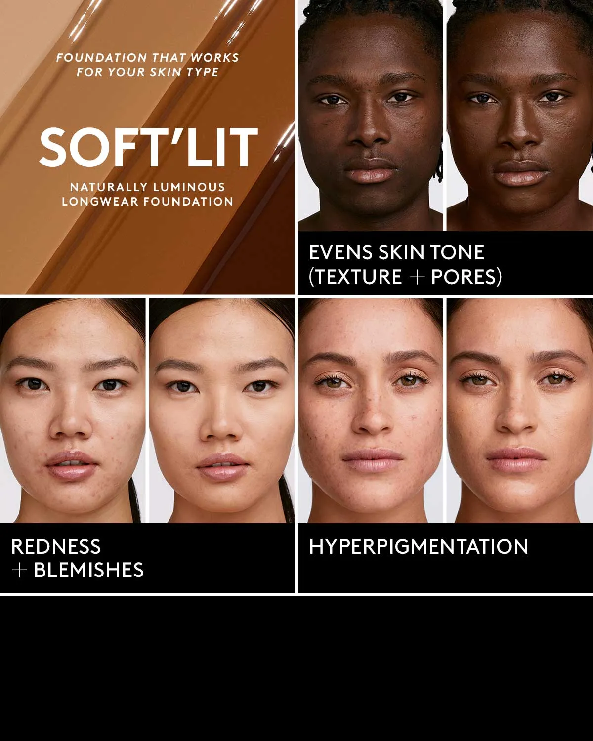 Soft'lit Naturally Luminous Longwear Foundation — 190