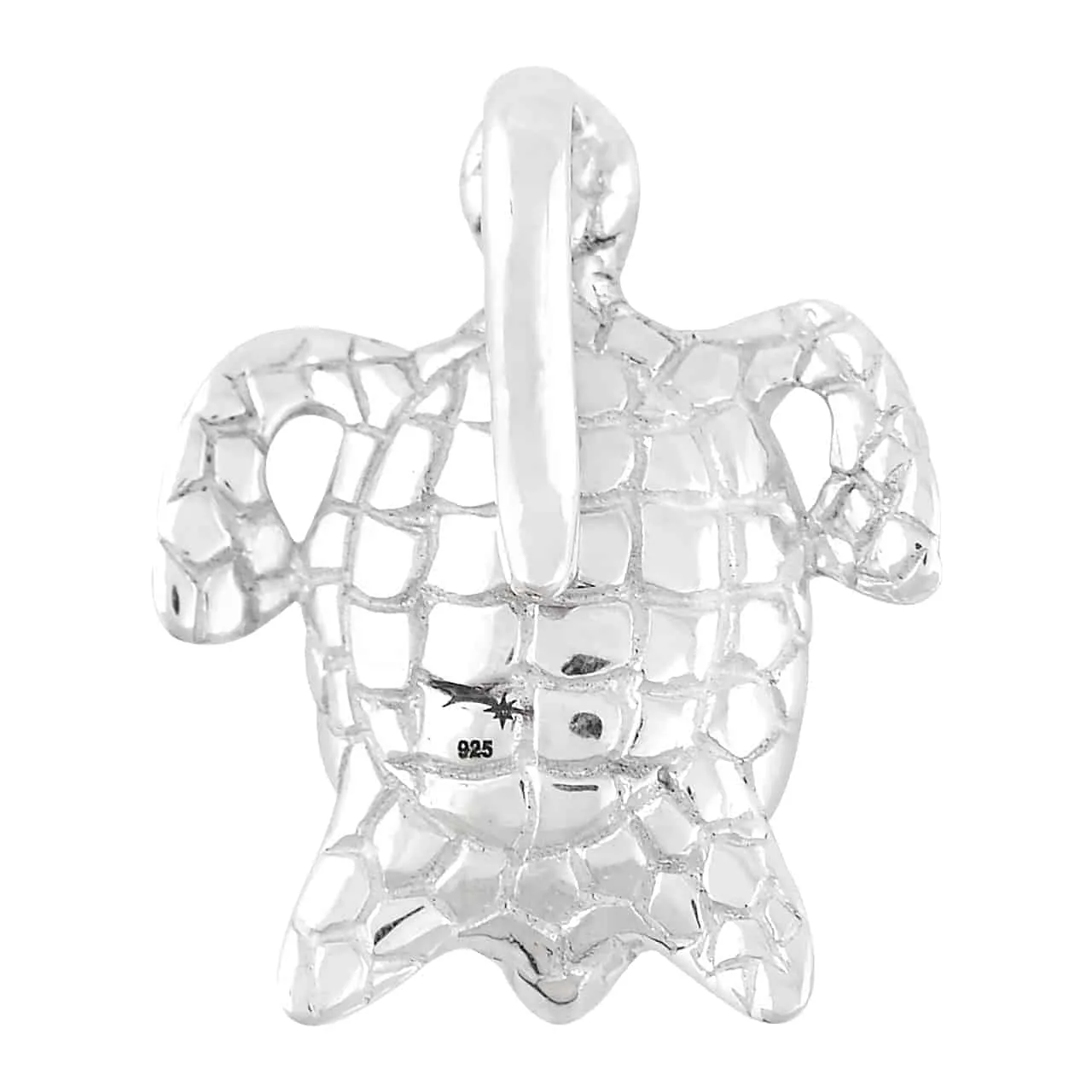 Starborn Thomsonite Turtle Pendant in Sterling Silver