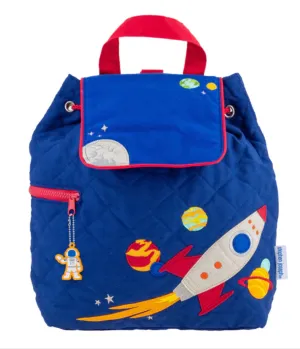 Stephen Joseph Quilted Backpack in Space