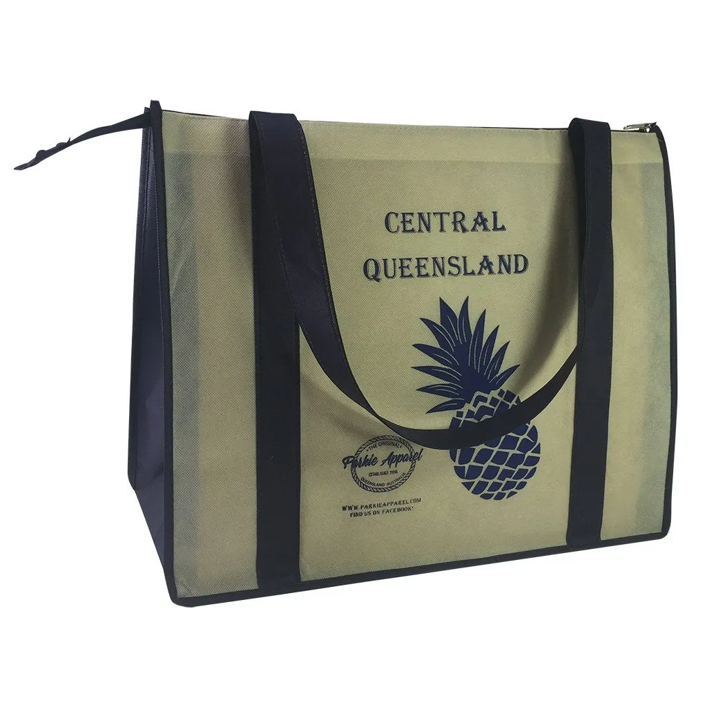 Stock NWPP Large Zipper Shopping Bag(SNB-38D)