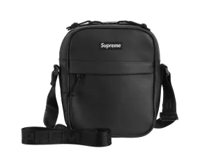 Supreme Leather Shoulder Bag Black (FW23)