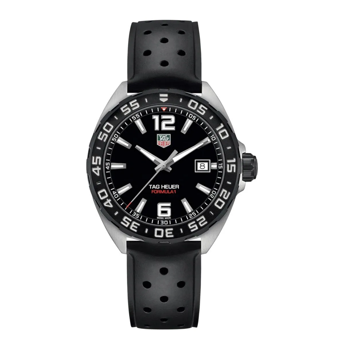 Tag Heuer Watch Formula 1 Black Rubber WAZ1110.FT8023