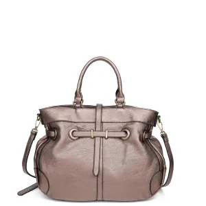 The Brandi Satchel - Bronze