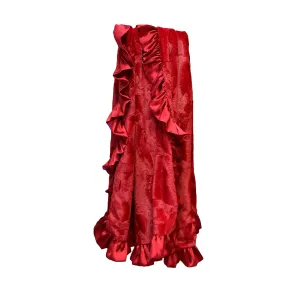 Throw / Cardinal Red Hide