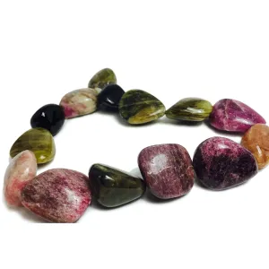 Tourmaline Extra Large Smooth Nuggets Strand