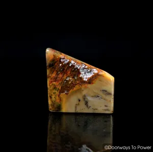 Transmutite Tumbled & Polished Gemstone Slice