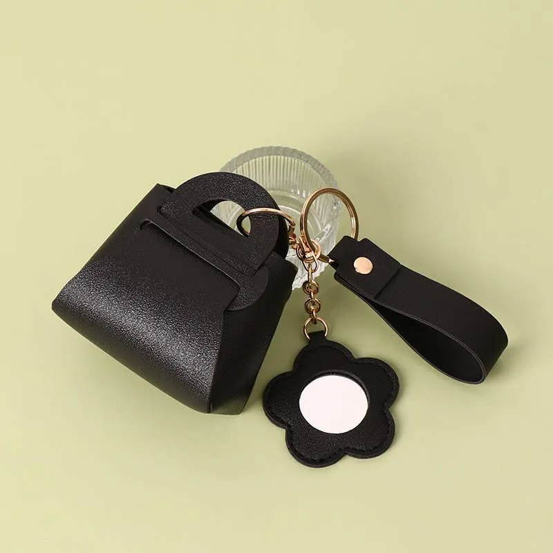 TRENDING VEGAN LEATHER PURSE BAG CHARM KEYCHAIN | 40KC124