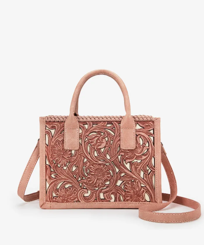 Trinity Ranch Tooled Tote Carry Bag