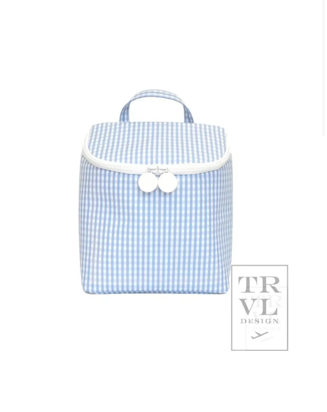 TRVL Take Away Insulated Lunch Bag Gingham Collection- All Colors