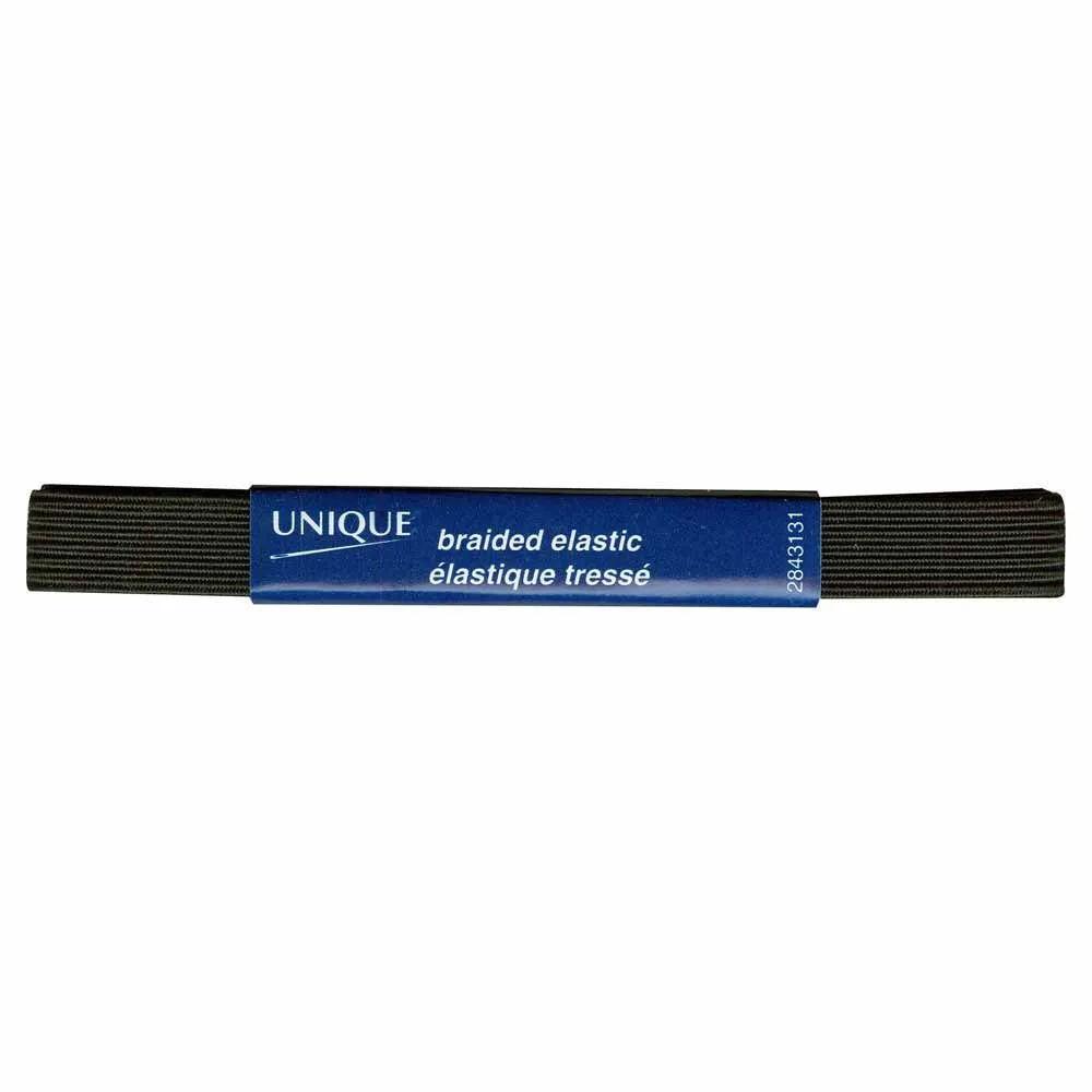 Unique-Braided Elastic-Black #2843131