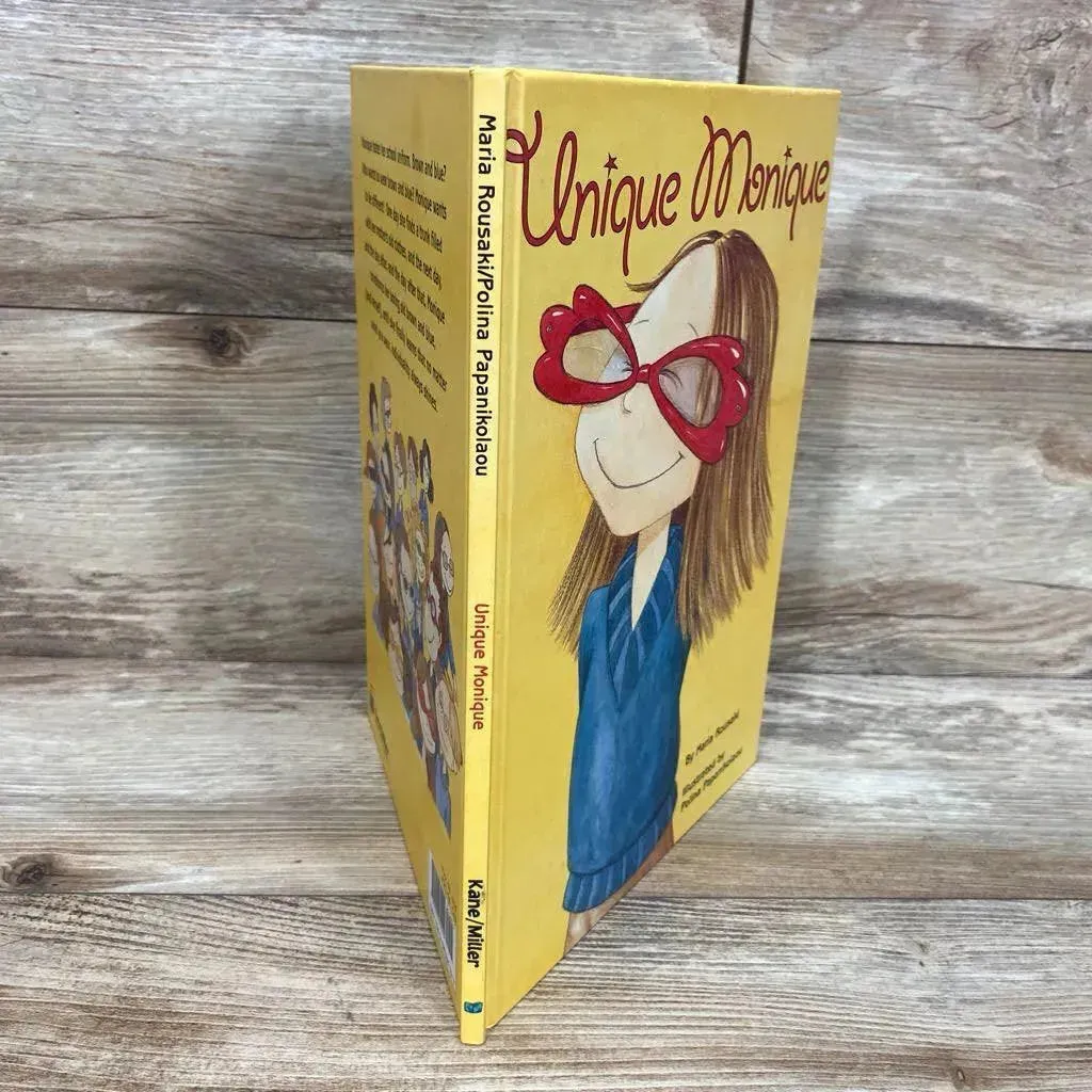 Unique Monique Hardcover Book