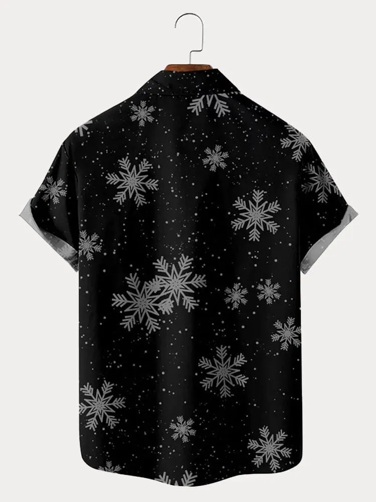 Unique Santa Claus Printed Shirt