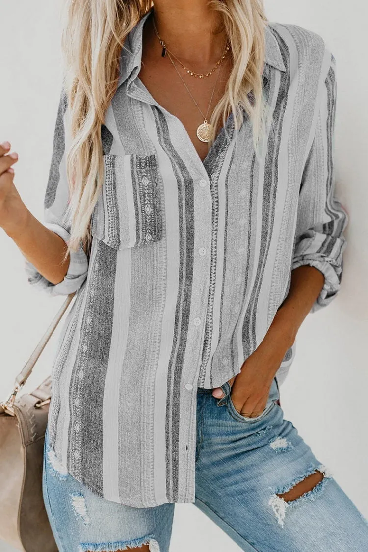 Unique Striped Shirt