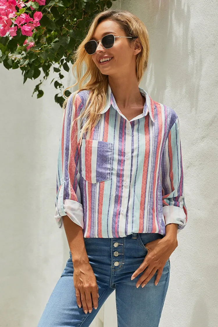 Unique Striped Shirt