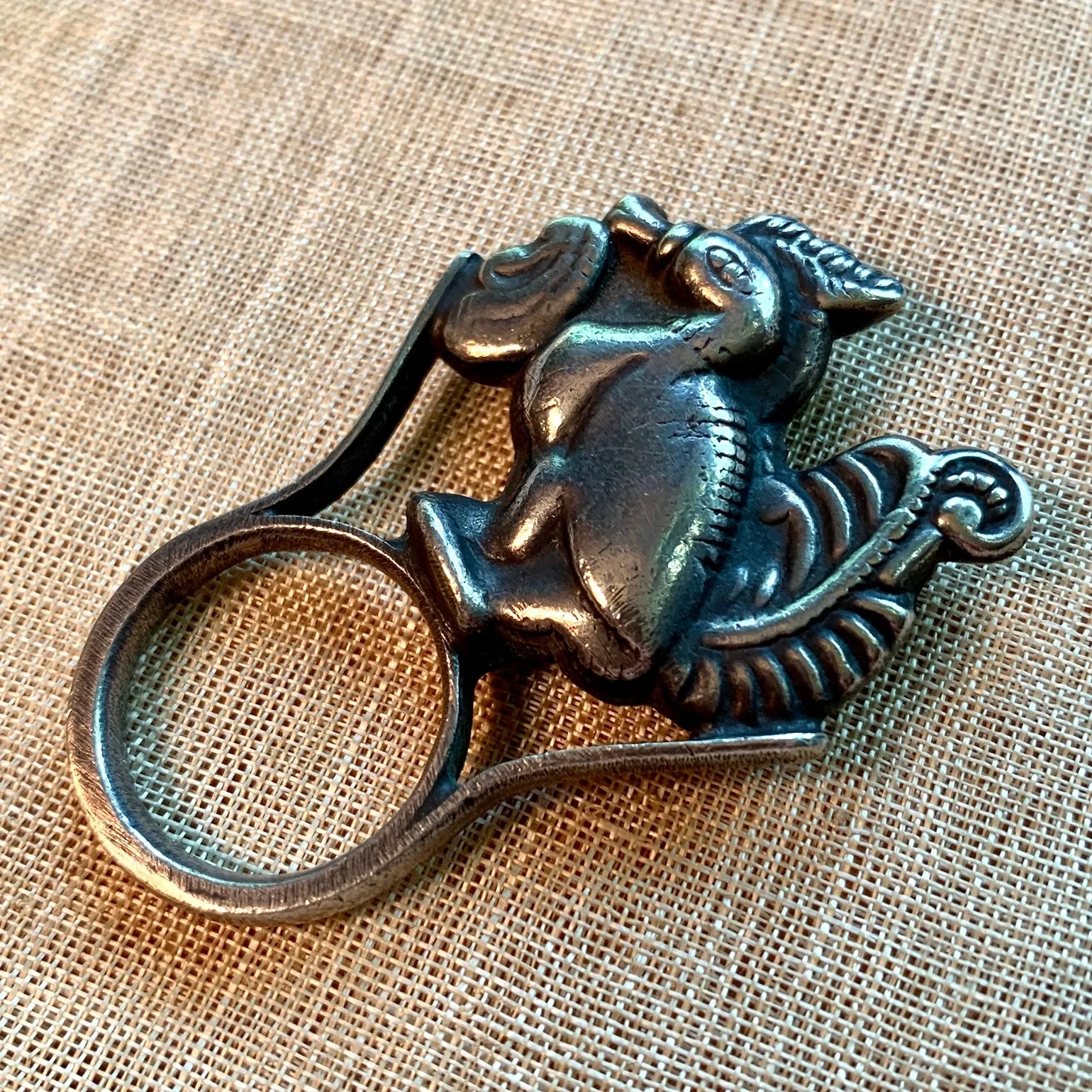 Unique Vintage Silver Ring, India