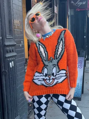 Vintage 80s Bugs Bunny Sweater