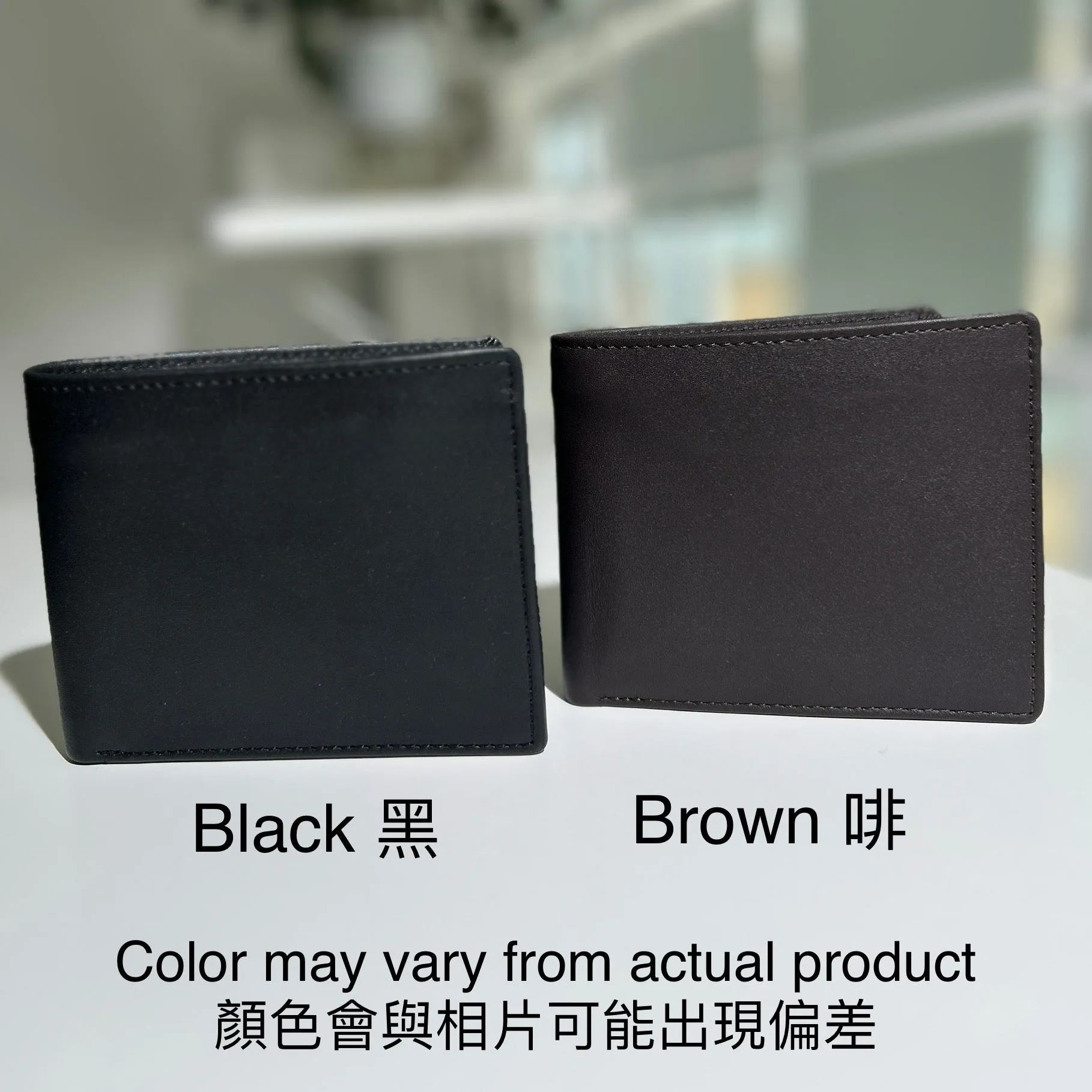 WM128X - Cow leather wallet 印度製頭層牛皮銀包