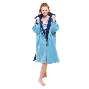 Women's Long Sleeve Pro Change Robe EVO - Sea Mist