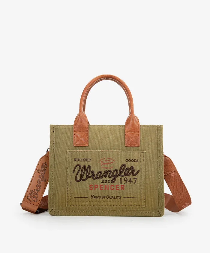 Wrangler Canvas Crossbody Purse