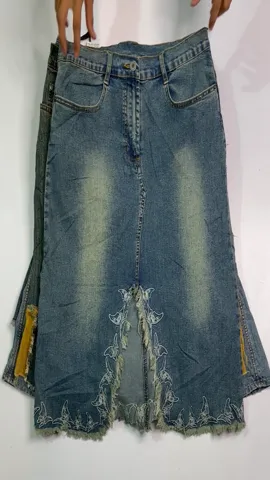 Y2K Unique Denim Skirts (RE-161)