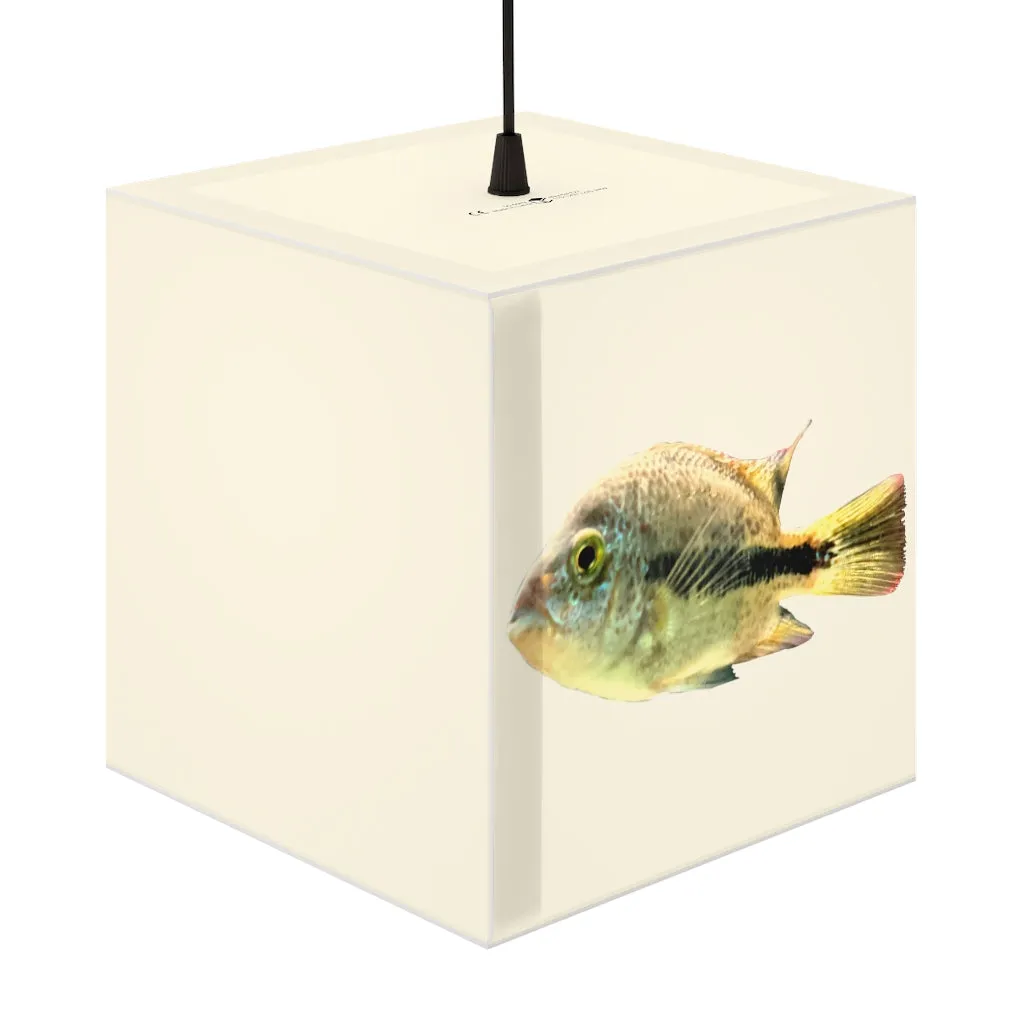 Yellow and Black Fish Personalized Lamp